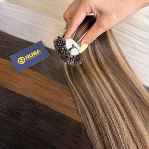 Extensiones de Cabello Humano Vietnamita con Punta de Queratina, Liso, Súper Doble Trama, Color Piano, Mini Puntas Planas - Product Image 5