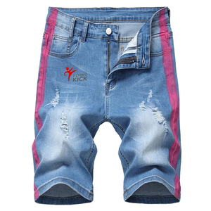 Men's Casual Wear Denim Shorts Wholesale Price Mid-Waist Straight <b>Work</b> Denim <b>Jean</b> Shorts With OEM Service - Product Image 1