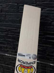 Bate de Críquet Ihsan Sports Serie Clásica Edición Emperador, Madera de Sauce Inglesa, para Mano Izquierda/Derecha, Ews0005, 40 mm de Grosor, con Funda de Bate de Regalo - Product Image 1