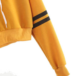 Sudadera con Capucha Corta para Mujer, Elegante y de Alta Calidad, Tejido Transpirable Antipilling, para Invierno, Servicios OEM - Product Image 6