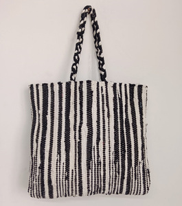 Bolso Bandolera Bohemio de Algodón y Yute 2026 para Mujer, Cierre Abierto, Tamaño Personalizado, Diseño Único, Bolso de Viaje a la Moda, India - Product Image 1