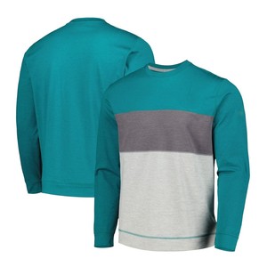 Sweat-shirt à col rond en coton mélangé tricoté à manches longues Harry Johnson Production, respirant, coupe classique, décontracté, 180g - Product Image 4