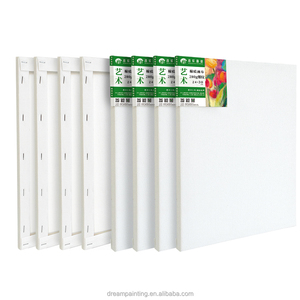 Marco de lienzo estirado en blanco de alta calidad de tamaño personalizado OEM, <span class=keywords><strong>lienzos</strong></span> de arte de calidad de artista profesional para pintura al óleo - Product Image 1