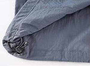 Oem Unisex <b>Lightweight</b> Casual <b>Summer</b> Windbreaker <b>Jacket</b> Pocket Quick Dry Hooded Printed Black Color Polyester Material - Product Image 5