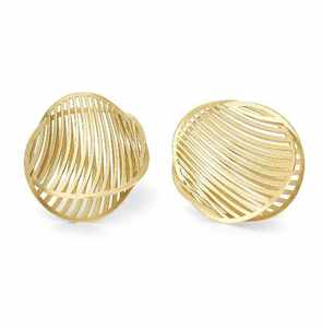 Modernos Pendientes de Aro de Latón para Sets de Regalo con Opciones de Caja Personalizada, Logotipo Personalizado, Joyería Hecha a Mano de Alta Calidad - Pedidos al por Mayor - Product Image 1