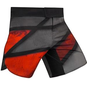 Men MMA Training Shorts 4 Way Stretch Breathable <b>Grappling</b> Fight Shorts Top Quality MMA Fight Shorts Cheap Price Low MOQ 2026 - Product Image 5