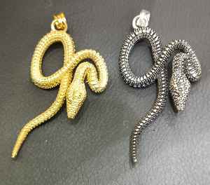 Comprar colgantes de diseño de serpiente bohemia de latón para collares de moda nueva tendencia joyería 2024 artesanías Rawat - Product Image 2