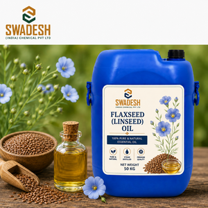 Huile de lin pure de qualité alimentaire (Linum Usitatissimum) |   Pressé à froid, export en vrac - Product Image 2