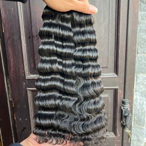 Lots de Cheveux Humains Bruts Alignés avec la Cuticule, Fournisseur en Gros, Grade 12A 15A, Cheveux Humains Vietnamiens Double Drawn Ondulés Profonds - Product Image 1