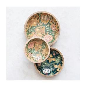 Tazón de Madera Personalizado para Ensaladas, Utensilio de Cocina, Tazón de Madera para Mezclar y Servir Verduras, Frutas y Fideos - Product Image 1