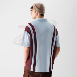 Nueva Camiseta de Verano con Diseño Personalizado y Logotipo, Ropa para Hombre, Transpirable, de Manga Corta, Camiseta Polo Informal, OEM Personalizada - Product Image 3