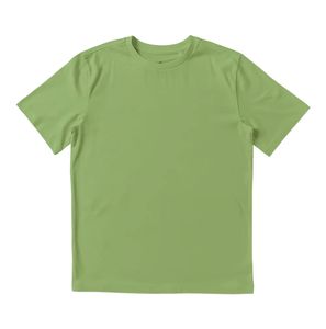 Camiseta de Cuello Redondo de Color Sólido para Hombre, Algodón Liso, Ajuste Cómodo, Uso Diario - Product Image 6
