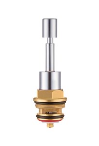 Robinet de rechange en laiton robuste avec cartouche céramique à disque, pour un contrôle fluide du débit d'eau, durable, pour réparation et remplacement - Product Image 3