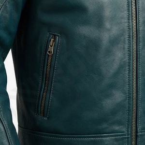 Chaqueta de Motociclista de Cuero Genuino para Hombre de la Mejor Calidad, Nueva Colección de Invierno, Chaquetas de Motocicleta con Protecciones Desmontables Personalizadas - Product Image 5