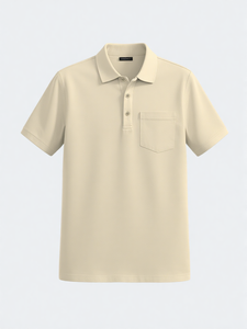 Polo personnalisé pour homme, fabricant OEM, manches courtes, tissu polyester, impression de logo - Product Image 6