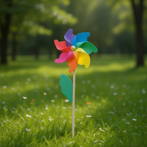 Ornement de moulin à vent de jardin 24x57cm - Product Image 3