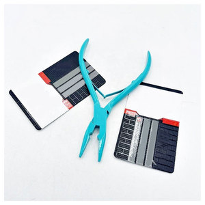 Pinzas Profesionales de Acero Inoxidable de Grado Quirúrgico para Extensiones de Cabello con Microperlas, Logotipo Personalizado, Mango Ergonómico Antideslizante, Precisión - Product Image 1
