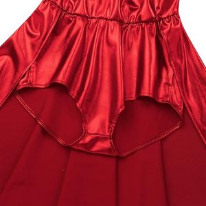 Combinaison Métallique Respirante pour Femme Adulte, Tenue de Danse Scénique, Justaucorps de Gymnastique pour Spectacle de Trapeze Artistique - Product Image 4