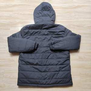Chaqueta Acolchada de Nylon Brillante Personalizada para Hombre, Abrigo de Invierno Oversize, Ropa Urbana, Venta al por Mayor, Proveedor OEM de Marca Privada - Product Image 3