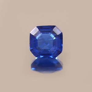 Espinela Azul Cornflower de Ceilán, Corte Asscher, Gema Suelta, Natural, Certificada, Alta Claridad, Calidad Fina, Grado Joyería - Product Image 5