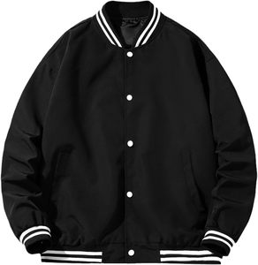 Best Manufacturing High Quality Loose Bomber Varsity Jacket for <b>Men</b> 100% Cotton Style Custom Logo Low Rate for Winter - Product Image 4