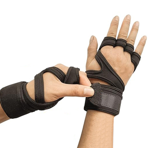 Unisex Half Finger Polyester Breathable Hand Protection Gym <b>Gloves</b> for <b>Weight</b> Lifting Fitness Exercise Sports & Cycling - Product Image 6
