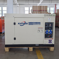 Groupe électrogène diesel super silencieux 5KVA/10KVA insonorisé avec option ATS 220V/380V/110V Petit générateur Prix abordable
