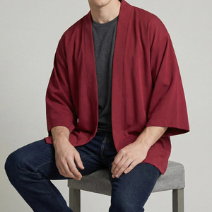 <b>Men's</b> <b>Kimono</b> <b>Jacket</b> Loose Fit Stylish Fashion Streetwear Comfortable <b>Kimono</b> <b>Jacket</b> for Online Sale - Product Image 6