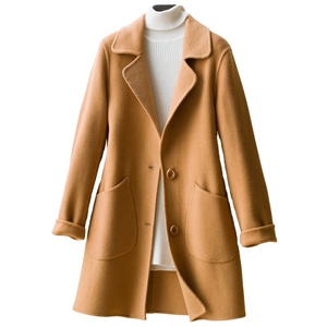 2021ใหม่สองด้านเสื้อผ้าของปลูกฝังคุณธรรมของชุดหนึ่งในเสื้อขนสัตว์ยาวหลวม - Product Image 4