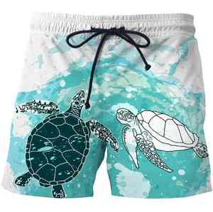 กางเกงวิ่งผู้ชายผ้าโพลีเอสเตอร์ 100% ระบายอากาศได้ดี แห้งเร็ว คุณภาพเยี่ยม พิมพ์ลายแบบซับลิเมชั่น มีเชือกผูก เหมาะสำหรับการฝึกซ้อม - Product Image 2