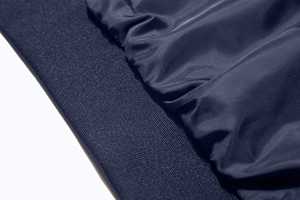 Blousons pour hommes entièrement personnalisables, avec fermeture éclair intégrale et poignets ajustables, couleur graphite, blouson bomber utilitaire tissé pour hommes, confortable, service OEM - Product Image 6