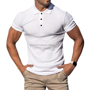 เสื้อกีฬาแขนสั้นผู้ชายฤดูร้อนระบายอากาศได้ดีเป็นมิตรกับสิ่งแวดล้อมเสื้อยืดโลโก้ออกแบบได้ตามต้องการ - Product Image 4