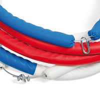 Housses de cordes de ring de boxe imprimées de haute qualité personnalisées |   Cordon de rembourrage en PVC/PU durable pour la boxe et le MMA