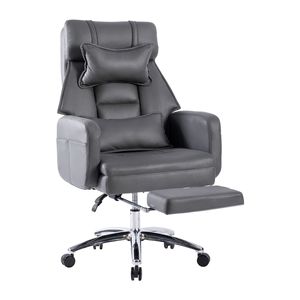 Sedia da Ufficio Ergonomica Girevole con Schienale Alto e Supporto Lombare, Tecnologia Confortevole per Sedute Prolungate, in Pelle di Alta Qualità - Product Image 4