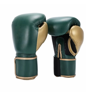 Gants d'entraînement de boxe en cuir PU rose imperméables avec protection UV, fermeture réglable à boucle et crochets, design respirant, personnalisables - Product Image 3