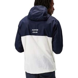 Custom Made Men Plus Size Winter Casual Printed Windbreaker Short <b>Set</b> Polyester/Cotton Two-Piece Quick Dry - Product Image 5