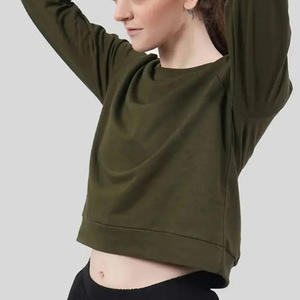 เสื้อสเวตเชิ้ตผู้หญิงแบบใหม่ ดีไซน์เรียบง่าย สำหรับฤดูใบไม้ร่วงและฤดูหนาว ทรงหลวม แฟชั่น พิมพ์ลายปัก ระบายอากาศได้ดี ผ้าฝ้าย ไซส์ใหญ่ - Product Image 6