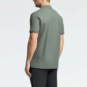 Camiseta Polo de Manga Corta para Hombre, Producto en Oferta, Color Sólido, Logotipo Personalizado Impreso, Anti-Pilling - Product Image 4