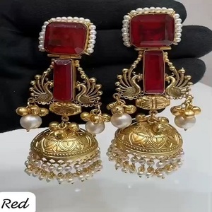 Jhumka Tradicional de Primera Calidad, Perfecta para Fiestas y Bodas - Product Image 1