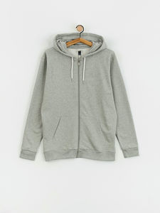 Sudadera con capucha oversize de moda urbana para hombre, con lavado ácido, efecto desgastado, pedrería y estilo vintage, con cremallera. Proveedor mayorista de sudaderas unisex. - Product Image 6