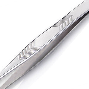 Pince à épiler de précision à pointe fine, légère et écologique, en acier inoxydable, outil de beauté pour l'épilation, prix compétitif - Product Image 2