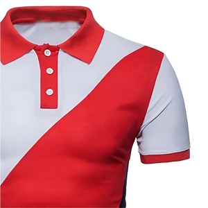 Chemises pour hommes au design moderne, qualité supérieure, personnalisées, tissu en polyester 100% Terry, motif uni, séchage rapide, manches courtes, en solde - Product Image 6