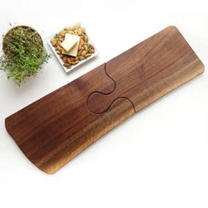 Reusable Custom Solid Wooden <b>Tea</b> <b>Coaster</b> Cup Mat Heat Insulation Thick Wooden Puzzle <b>Coaster</b> - Product Image 2