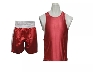 Uniformes de Boxeo de Alta Calidad en Blanco y Negro, Secado Rápido, Ligeros, Suaves, Diseño Transpirable, Hechos en Pakistán, Unisex, para Kickboxing y MMA, 100% - Product Image 4