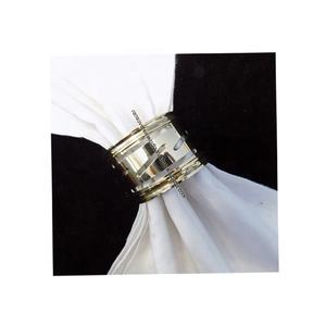Servilletero de metal decorativo al por mayor clásico para cenas, fiestas y recepciones de bodas - Product Image 2