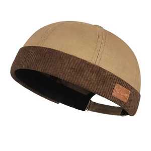 Custom Logo Unisex Solid Jacquard <b>Beanie</b> Hat 100% Cotton Breathable <b>Waterproof</b> Computer Knitted Casual Winter Outdoor Adult Size - Product Image 3