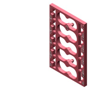 6ES7193-6CP86-2AC0 Étiquettes codées par couleur ET200SP CC86 pour 2 bornes AUX Type C0 Accessoire PLC à branchement par pression - Product Image 2