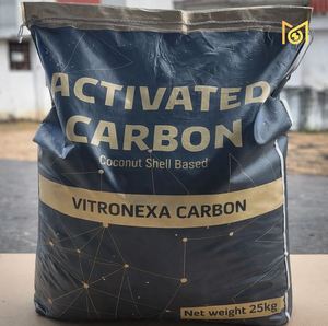 Carbón Activado de Cáscara de Coco 6x12 CTC 60% Grado de Minería para Recuperación de Oro de Proveedor de India a Precio al por Mayor - Product Image 3