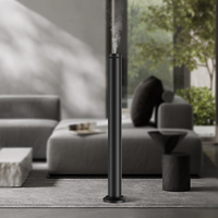 Diffuseur d'arômes électrique élégant AeroScent, à poser au sol |   280 ml |   Contrôlé par application |   Colonne en aluminium anodisé avec logo personnalisé |
