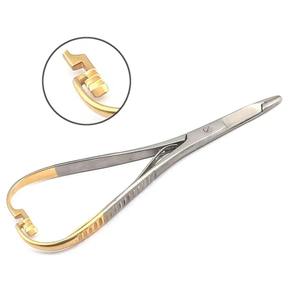 Manual Reusable 15.9cm Dental Surgical Instruments Hospital Supplies Needle <b>Holder</b> Scissors Spring Handles Shuja Surgico - Product Image 2
